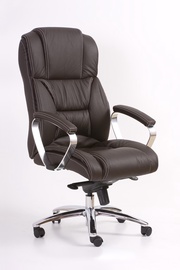 Офисный стул Foster, 68 x 54 x 118 - 125 см, темно коричневый