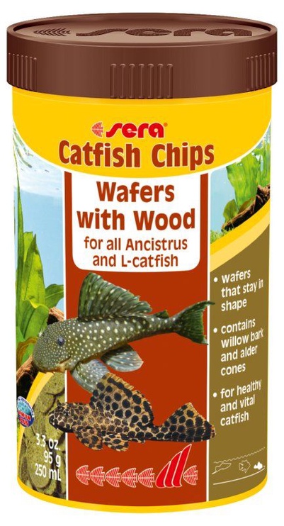 Barība zivīm Sera Catfish Chips 250ml
