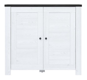Black Red White Antwerpen Cabinet Larch Light/Larico Pine