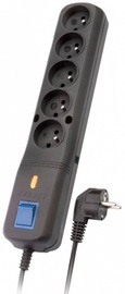 Lestar LVT-530WA Surge Protector 5 Outlet Black 1.5 m