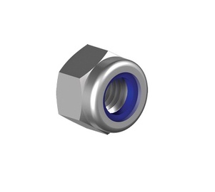 Mutter DIN 985, 6 mm, 25 tk