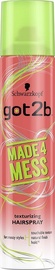 Schwarzkopf Got2b Made 4 Mess Hairspray 275ml