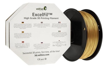 Palīgmateriāli 3D printeriem Voltivo ExcelFIl, zelta