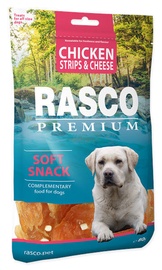 Rasco Dog Premium Snacks Chicken Strips & Cheese 80g