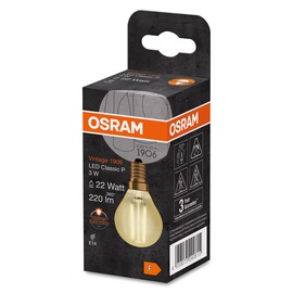 Светодиодная лампочка Osram LED, белый, E14, 3 Вт, 220 лм