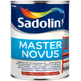 Emaljas krāsa Sadolin Master Novus 70, spīdīga, 2.4 l, balta