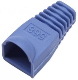 Intellinet Cable Boot For RJ45 Plugs Blue 10pcs