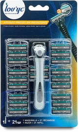 Skuveklis Lov'yc Shaving System for Men, 21 gab.