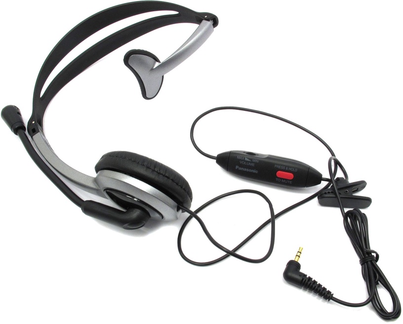 Laidinės ausinės Panasonic KX-TCA430 Mono, juoda