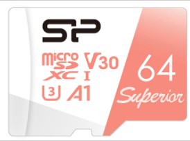 Mälukaart Silicon Power Superior, 64 GB