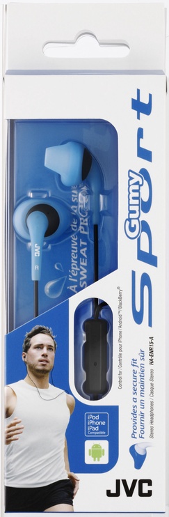 Laidinės ausinės JVC HA-ENR15, mėlyna