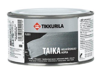 KRĀSA DEKORATĪVĀ TAIKA SUDRABS HM 0,225L