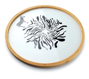 Mondex Zebra Round Tray 38x2cm