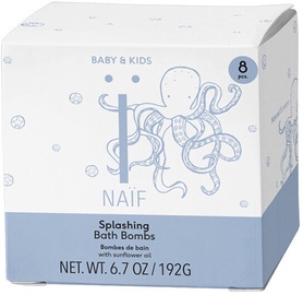 Бомба для ванны Naif Splashing Bath Bombs, 192 мл