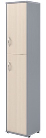 Skyland Imago Office Cabinet SU-1.8 Right Maple/Mettalic