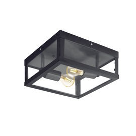 Valgusti Eglo Alamonte 1 94832, 60W, E27, IP44, must, 29 cm x 29 cm