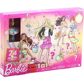 Рождественский календарь Mattel Barbie GXD64, 29.7 см, 27 pcs
