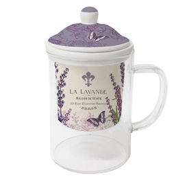 Puodelis su sieteliu ir dangteliu Levande, 300 ml