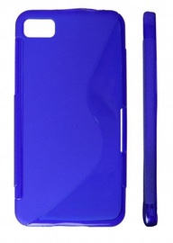 KLT Back Case S-Line HTC 8X C620e Silicone/Plastic Blue