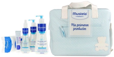 Mustela First Products Bag 6pcs Set 1050ml Blue