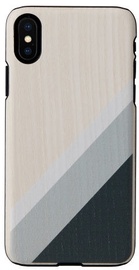 Man&Wood Back Case For Apple iPhone X/XS Gray Suit