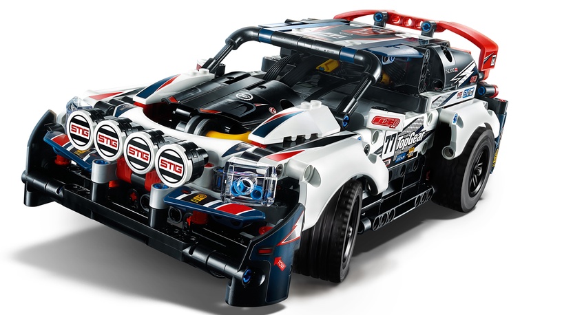 Konstruktor LEGO Technic Rakenduse kaudu juhitav ralliauto Top Gear 42109, 463 tk