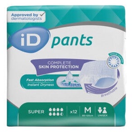 Autiņbiksītes iD Super, Medium, 12 gab.