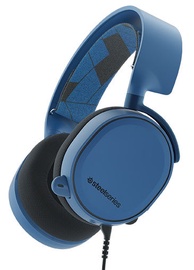 Ausinės SteelSeries Arctis 3 Gaming Headset Blue