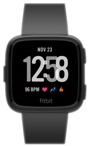Išmanusis laikrodis Fitbit Fitbit Versa, juoda