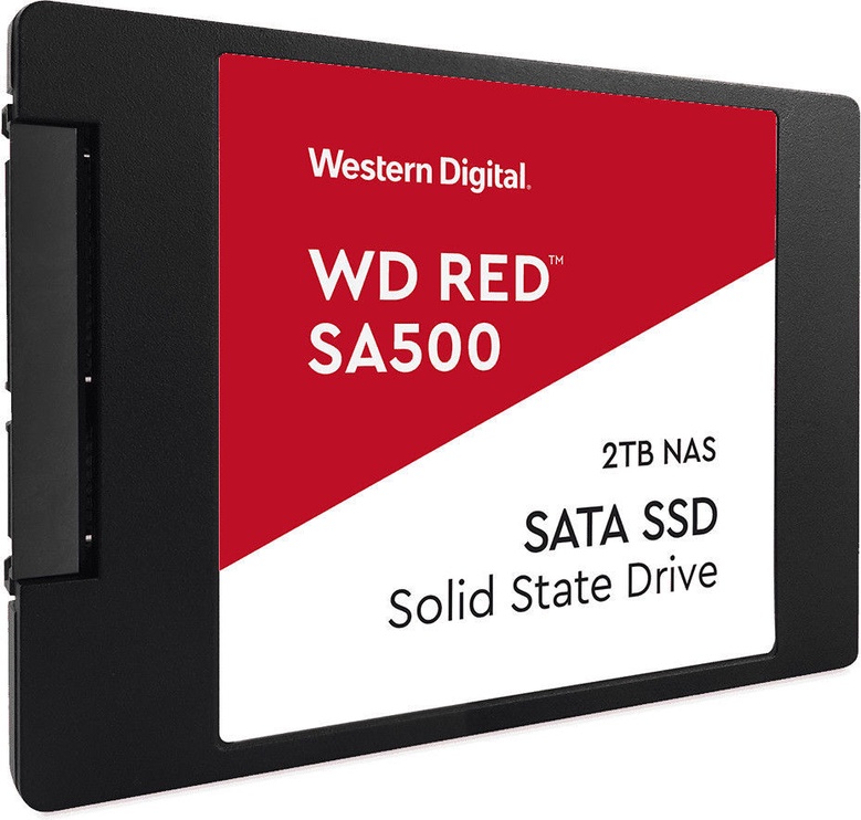 NAS kietasis diskas Western Digital Red SA500, 2000 GB