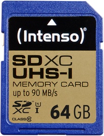 Intenso Professional 64GB SDHC UHS-I Class 10 3431490
