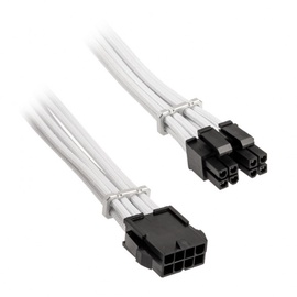 Pikendusjuhe BitFenix BFA-MAC-44EPS45WK-RP, valge/must, 0.45 m
