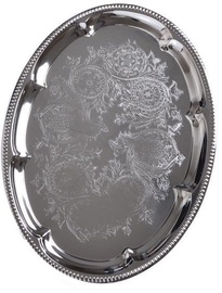 Fissman Serving Tray Chrome 40х29cm 9422