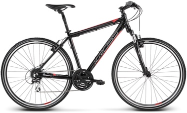 Велосипед кроссовый Kross Evado 3.0, 28 ″, 19" рама, черный/красный