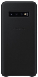Samsung Leather Cover For Samsung Galaxy S10 Plus Black