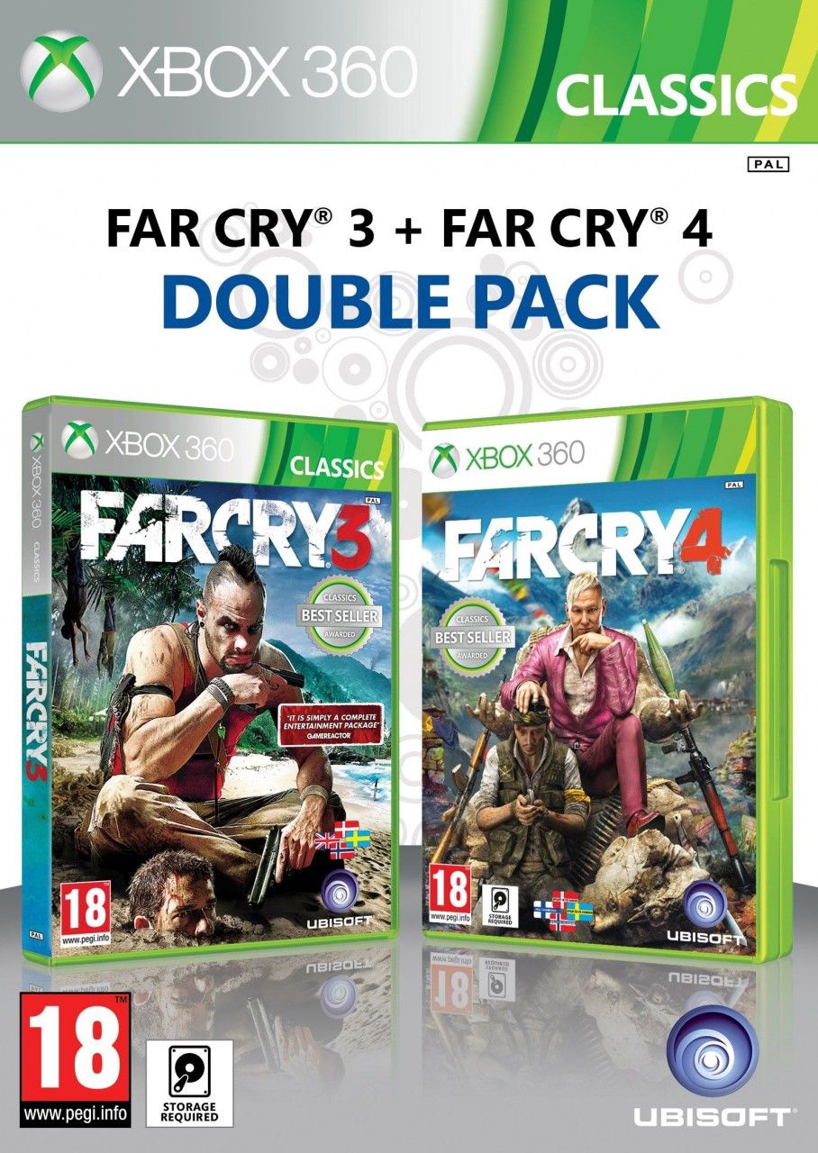 Игра для Xbox 360 Ubisoft Far Cry 3 And Far Cry 4 Double Pack - 1a.lt