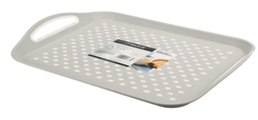 Galicja Plastic Tray Grey 45x32cm