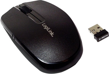 LogiLink Mini Optical Wireless Mouse Black