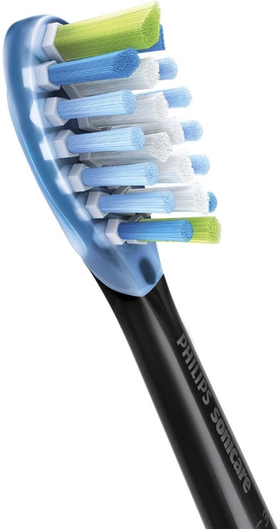 Dantų šepetėlio galvutė Philips Sonicare C3 Premium HX9042/33, juoda, 2 vnt.