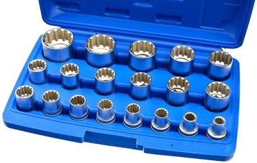 Geko Socket Head Set 1/2'' 19pcs