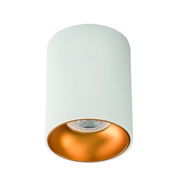 Lampa Kanlux Riti, 25W, balta/dzeltena