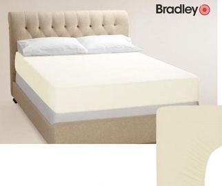 Bradley kummiga voodilina, 120 x 200 cm, vanill