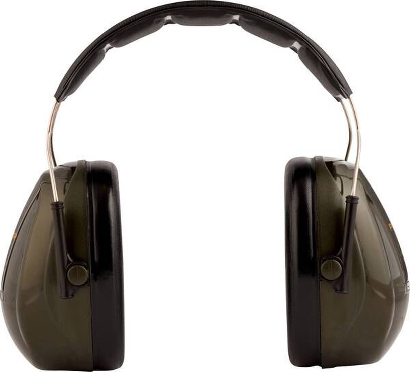 Drošības austiņas 3M Peltor Optime II H520A, zaļa, Universāls izmērs