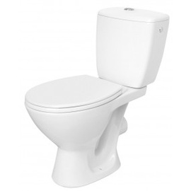 Туалет Cersanit K100-207 K100-207, с крышкой, 365 мм x 655 мм