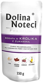 Mitrā barība (konservi) suņiem Dolina Noteci & Piper, truša gaļa, 0.15 kg