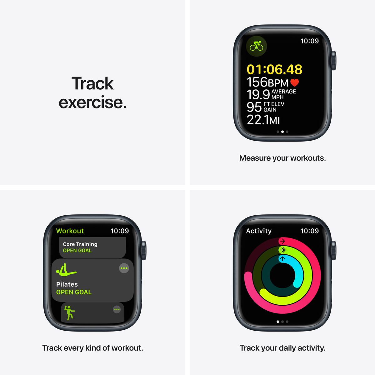 Išmanusis laikrodis Apple Watch Series 7 GPS + LTE 45mm Aluminum, pilka -  Senukai.lt