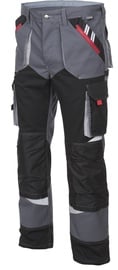 Рабочие штаны Sara Workwear Expert 10537, черный/серый, хлопок/полиэстер, LS размер