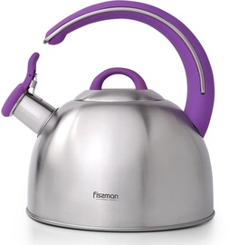 Fissman Emily Whistling Tea Kettle Purple