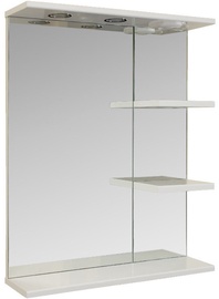 MN Kvadro 19 Bathroom Cabinet with Mirror White