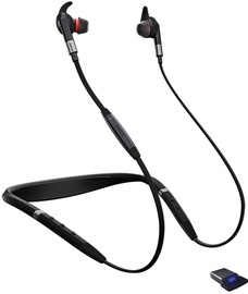 Ausinės Jabra Evolve 75e Black, belaidės